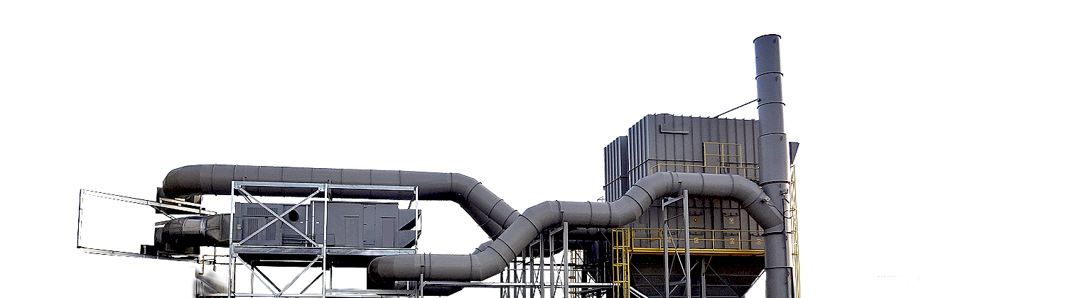 dust collectors with makeup air